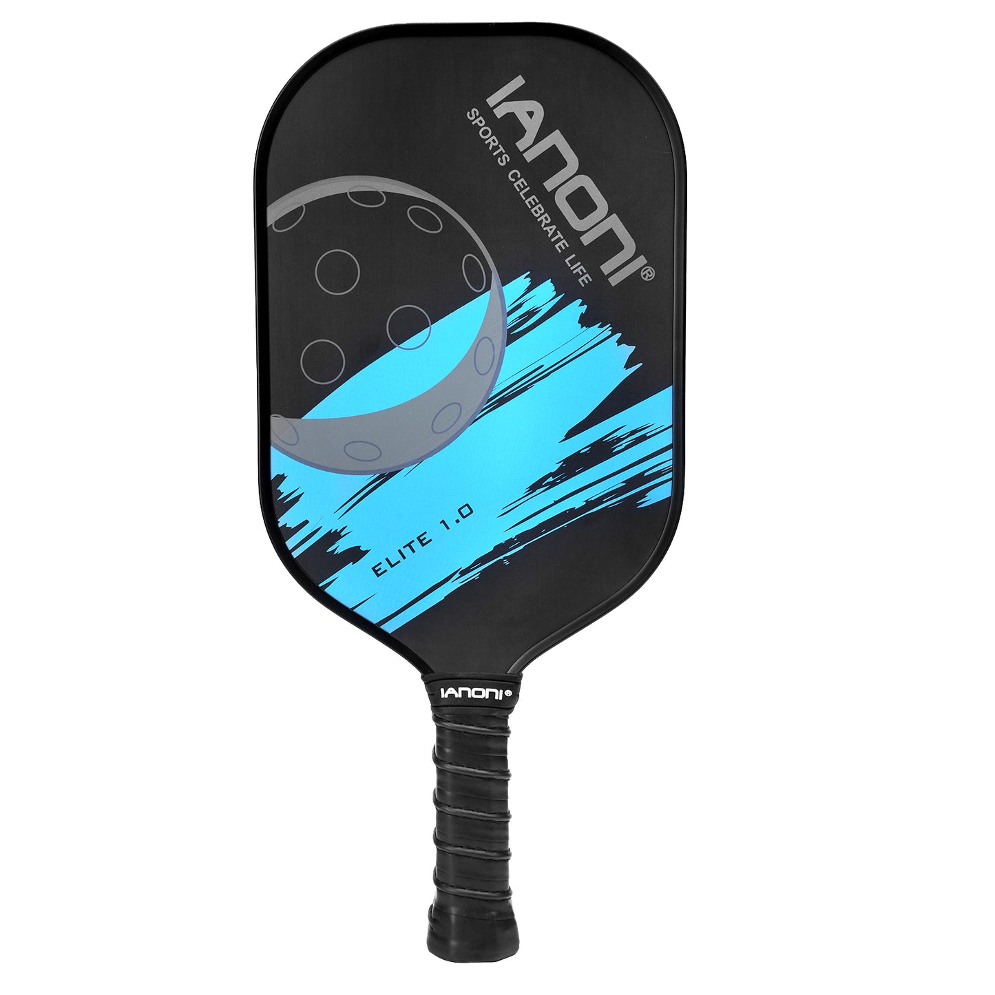IANONI Pickleball Paddle - T700 Carbon Friction Textured Surface with High Grit&Spin and Agility, Pickleball Rackets with Highly Flexible and Fast Shot