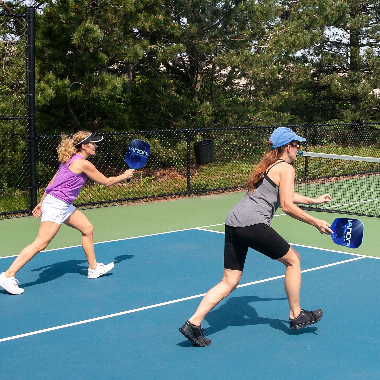 IANONIPickleball Concept Paddle | EVA Foam Core, RP2 Grit Coating, Edgeless Core Molding System Performance, High Grade Carbon Fiber | Spin, Control and Power