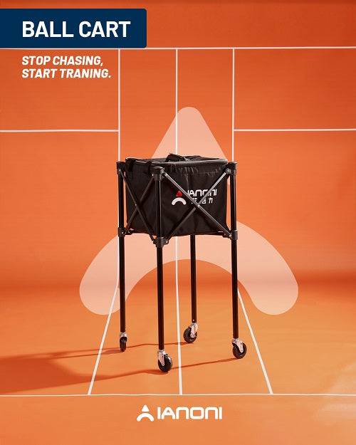 IANONI ball storage cart suitable for padel balls, pickle balls, and more