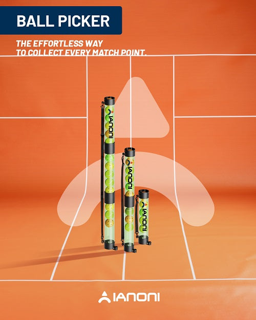 IANONI pickleball ball long tubular ball retriever