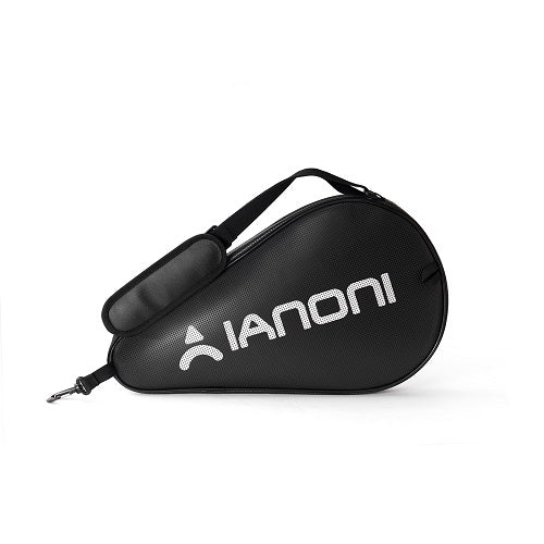 IANONI Leather Padel Bag Black High Quality