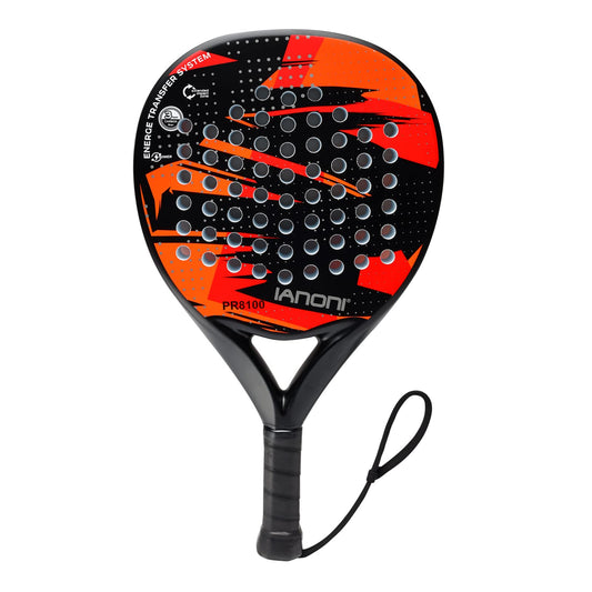 Paddle Tennis Racket Carbon Fiber Surface with EVA Memory Flex Foam Core Paddle Rackets