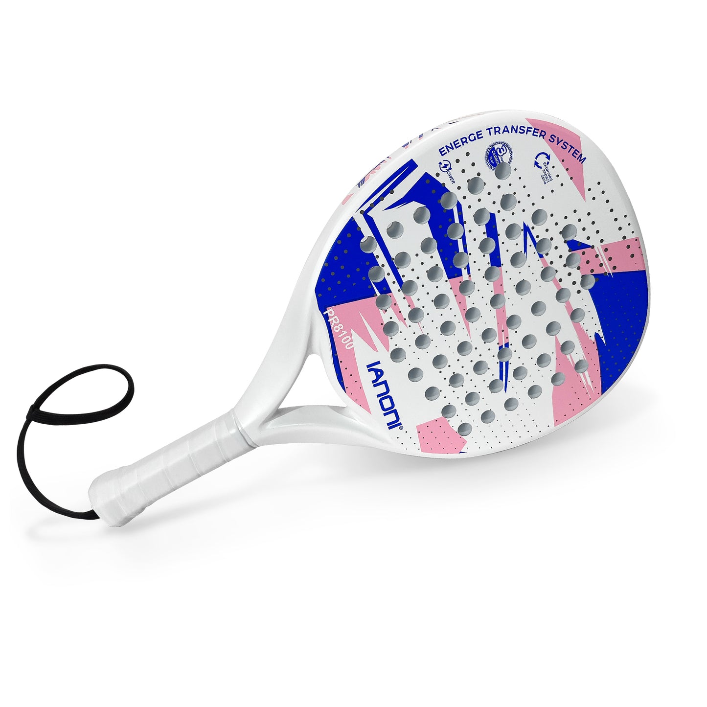Paddle Tennis Racket Carbon Fiber Surface with EVA Memory Flex Foam Core Paddle Rackets