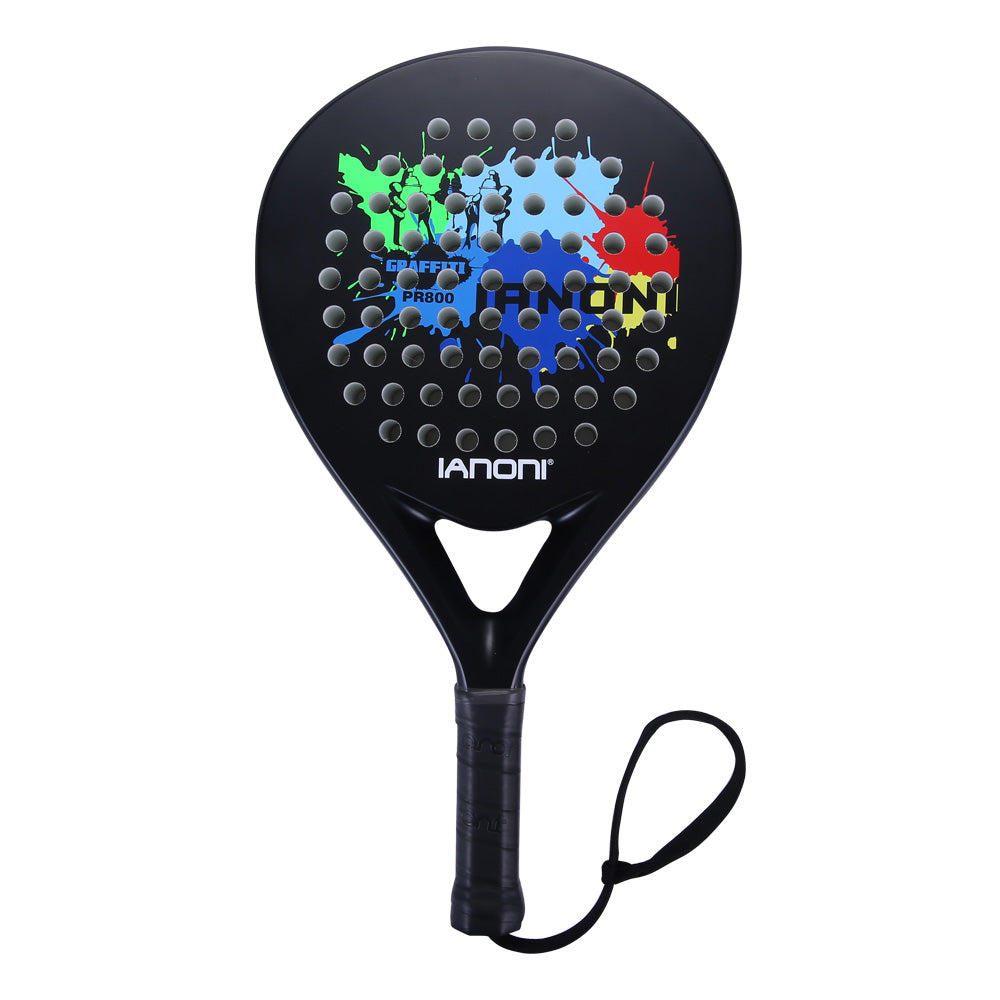 Paddle Tennis Racket Carbon Fiber Surface with EVA Memory Flex Foam Core Paddle Rackets
