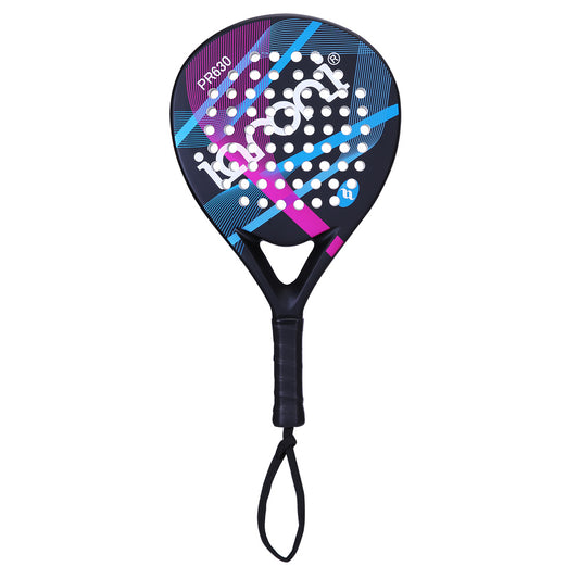 Paddle Tennis Racket Carbon Fiber Surface with EVA Memory Flex Foam Core Paddle Rackets