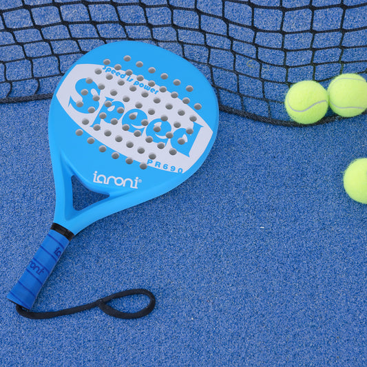 Paddle Tennis Racket Carbon Fiber Surface with EVA Memory Flex Foam Core Paddle Rackets