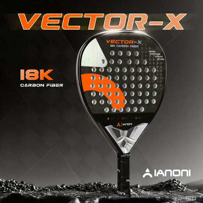 IANONI VECTOR-X Padel Racket – Orange