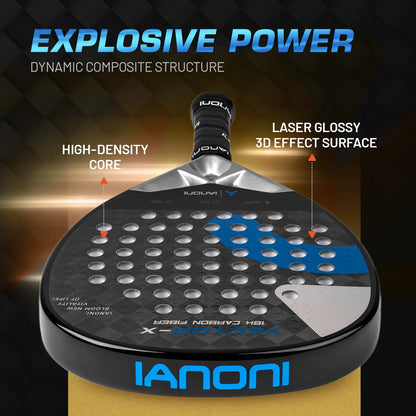 IANONI VECTOR-X Padel Racket – Royal Blue