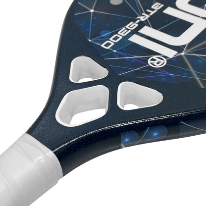ianoni Beach Tennis Racket,Carbon Fiber Grit Face with EVA Memory Foam Core Beach Tennis Racket