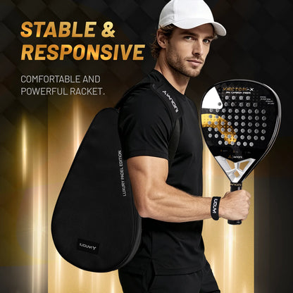 IANONI VECTOR-X Padel Racket – Gold