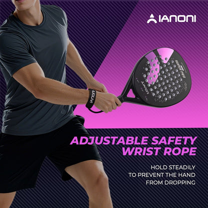 IANONI SUPER PRO 3K Carbon Fiber 3D Surface Padel Racket