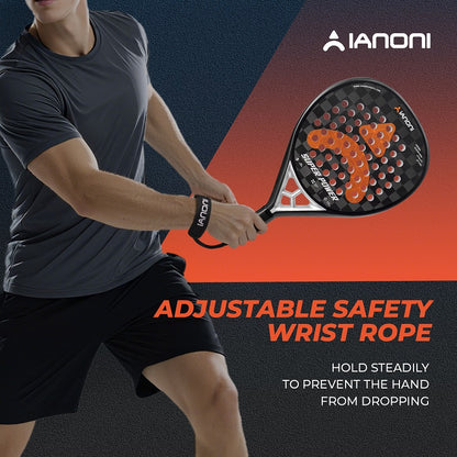 IANONI 18K carbon fiber rough surface SUPER POWER padel racket