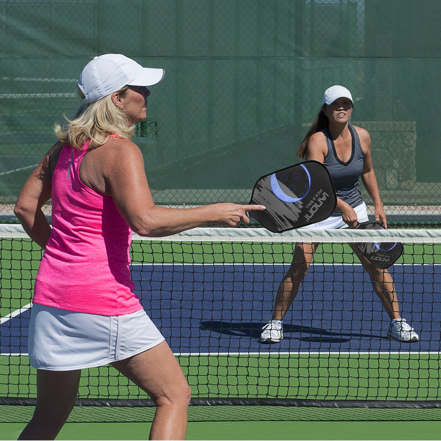 IANONI Pickleball Paddle - T700 Carbon Friction Textured Surface with High Grit&Spin and Agility, Pickleball Rackets with Highly Flexible and Fast Shot