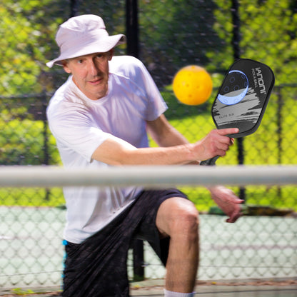IANONI Pickleball Paddle - T700 Carbon Friction Textured Surface with High Grit&Spin and Agility, Pickleball Rackets with Highly Flexible and Fast Shot