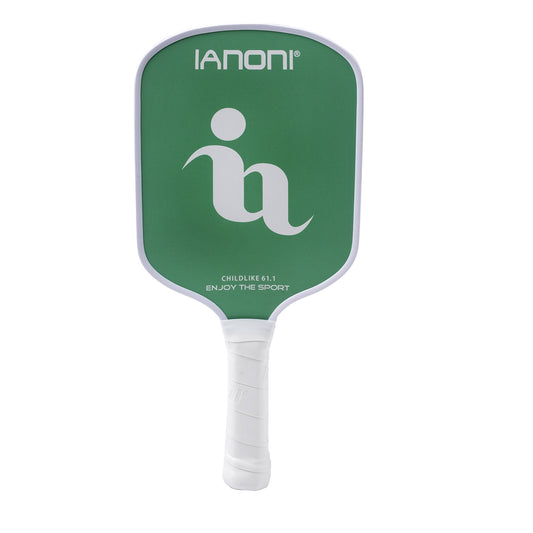 IANONI Pickleball Paddle for Kids – Child Size Paddle for Children 12 and Under, Fiberglass Surface & Polypropylene Honeycomb Polymer Core | Premium Grip