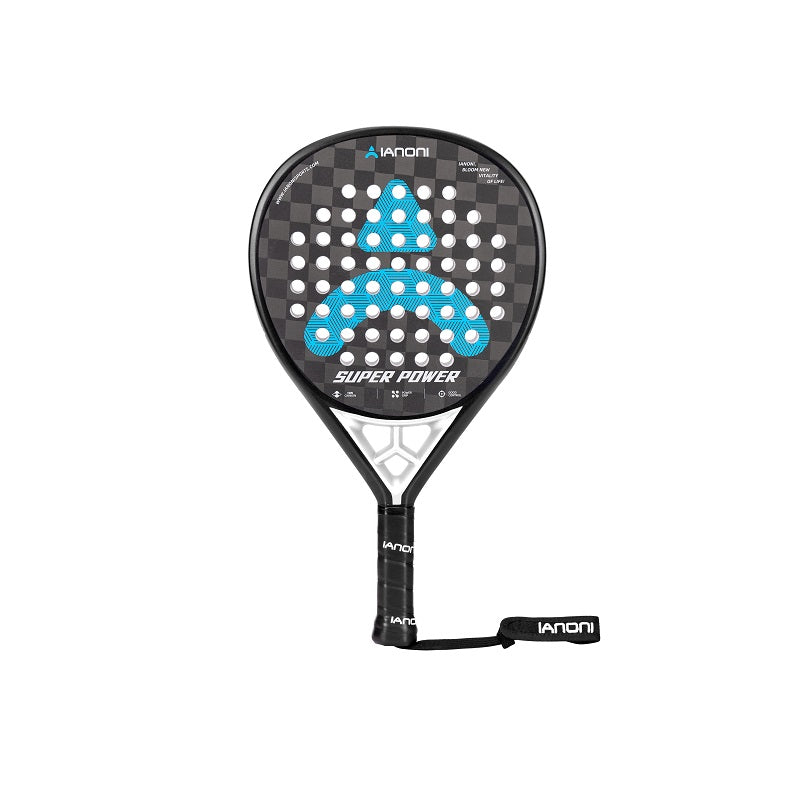 IANONI 18K carbon fiber rough surface SUPER POWER padel racket