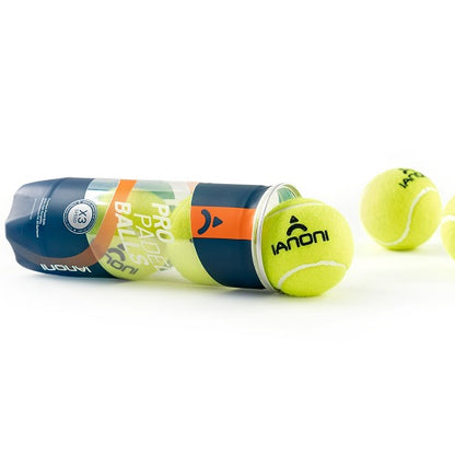 IANONI Padel Ball PRO 45% Wool Pressurized Can, 3 Padel Balls