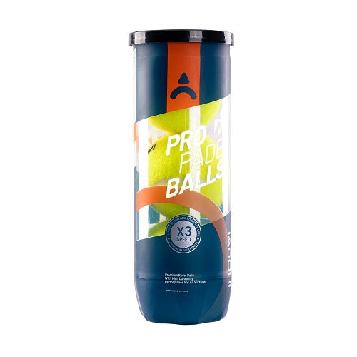 IANONI Padel Ball PRO 45% Wool Pressurized Can, 3 Padel Balls