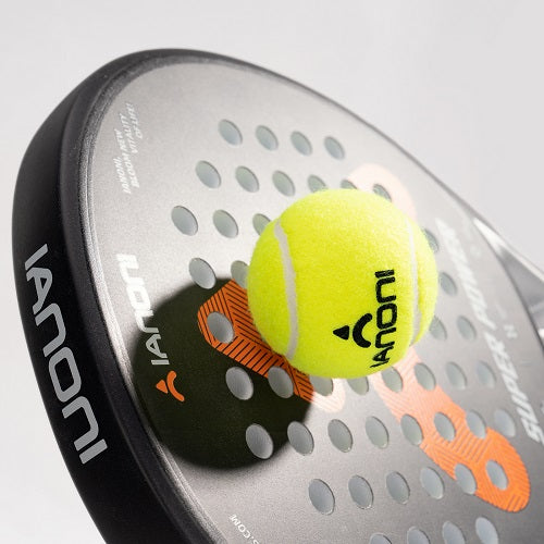IANONI Padel Ball PRO 45% Wool Pressurized Can, 3 Padel Balls