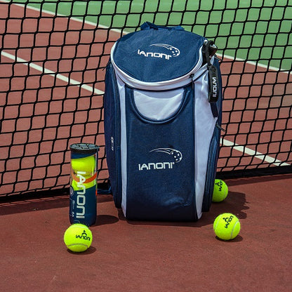 IANONI Padel Ball PRO 45% Wool Pressurized Can, 3 Padel Balls