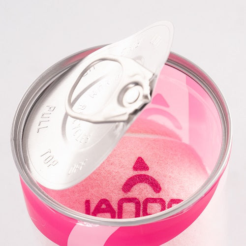 IANONI Padel Ball PRO Light Pink (High-performance) 45% Wool, pressurized can, 3 balls