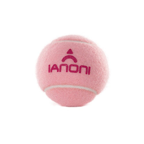 IANONI Padel Ball PRO Light Pink (High-performance) 45% Wool, pressurized can, 3 balls