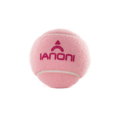 IANONI Padel Ball PRO Light Pink (High-performance) 45% Wool, pressurized can, 3 balls