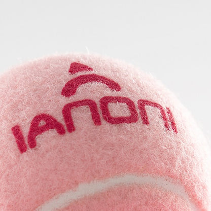 IANONI Padel Ball PRO Light Pink (High-performance) 45% Wool, pressurized can, 3 balls