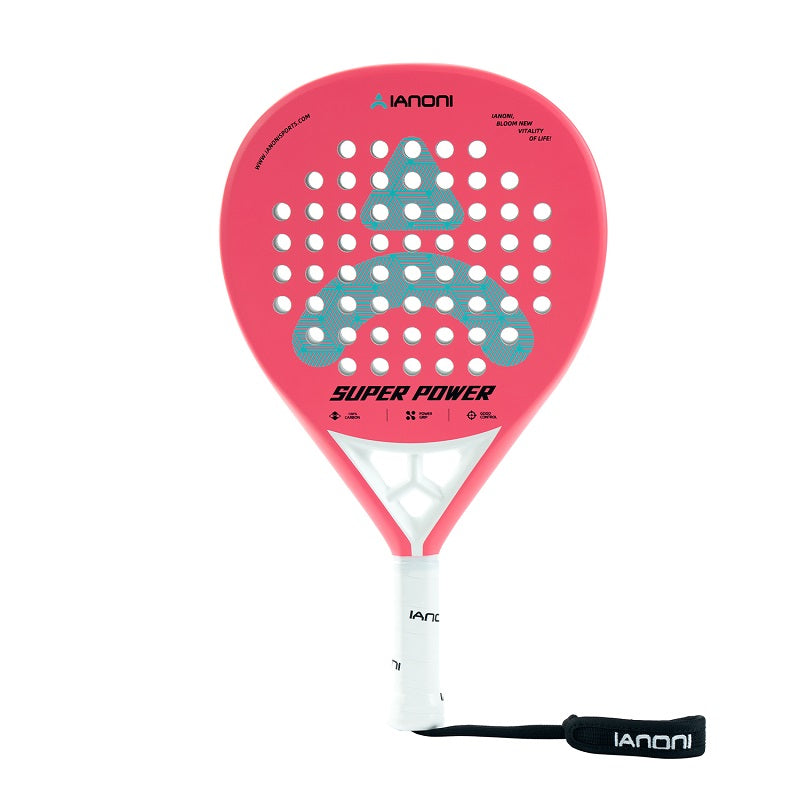 IANONI SUPER POWER Green Carbon fiber Paddle Tennis Racket