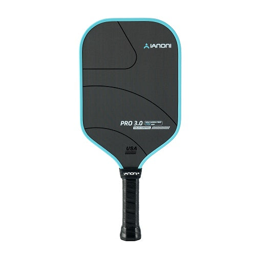IANONI Pro 3.0 Pickleball Paddle blue T700 Raw carbon PP honeycomb