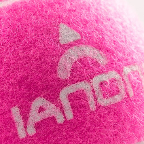 IANONI Padel Ball PRO Rose Red (High-performance) 45% Wool, pressurized can, 3 balls