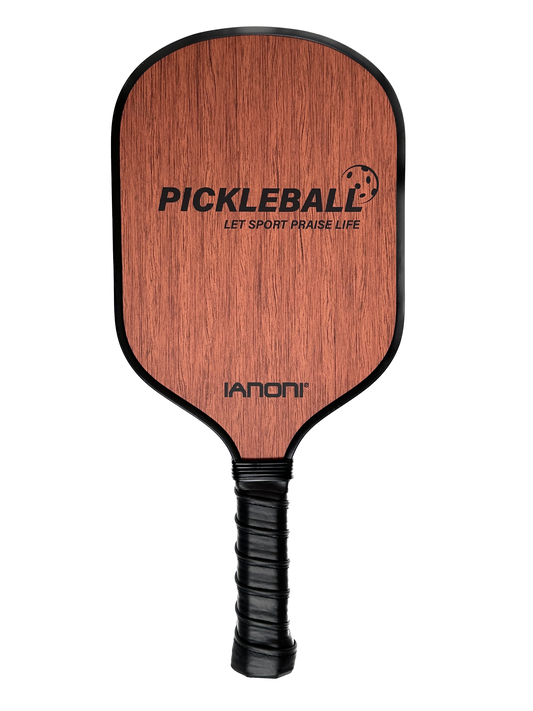 IANONI Pickleball Paddle - Carbon Abrasion Surface with High Grit & Spin, Sure-Grip Elongated Handle, Pickleball Paddle with Polypropylene Honeycomb Core