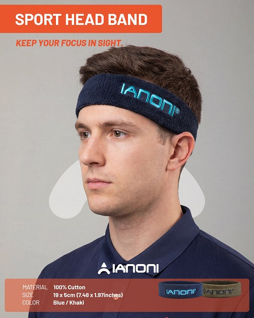 IANONI Headband 100% Cotton