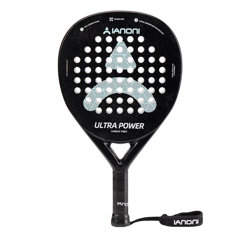 IANONI ULTRA POWER Brown Carbon fibe Rough surface Padel Racket
