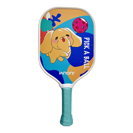 IANONI  Pickleball Paddle for Kids – Child Size Paddle for Children 12 and Under, Lightweight Honeycomb Core, Graphite Strike Face, Pickleball Paddle