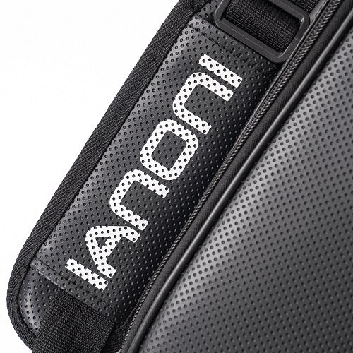IANONI Leather Padel Bag Black High Quality