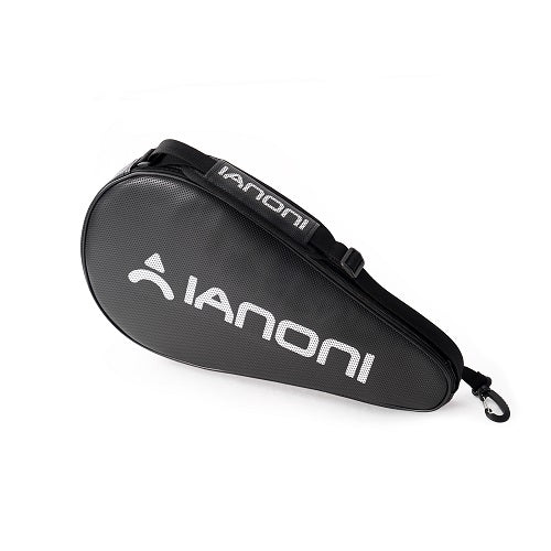 IANONI Leather Padel Bag Black High Quality
