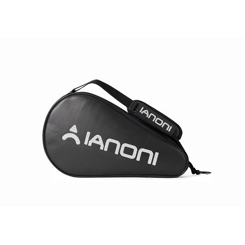 IANONI Leather Padel Bag Black High Quality