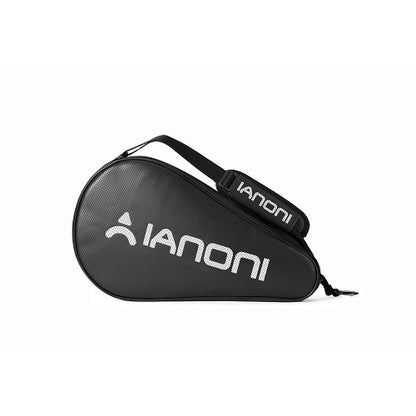 IANONI Leather Padel Bag Black High Quality