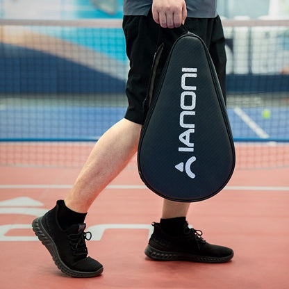 IANONI Leather Padel Bag Black High Quality
