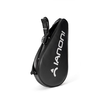 IANONI Leather Padel Bag Black High Quality