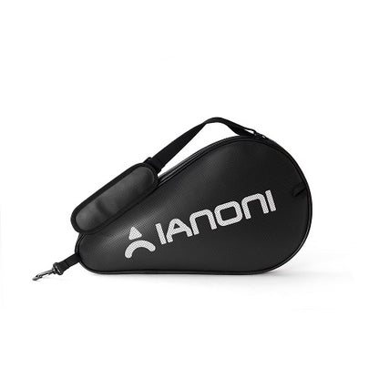 IANONI Leather Padel Bag Black High Quality