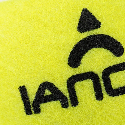 IANONI Padel Ball PRO S 57% Wool Black Pressurized Can, 3 Padel Balls, Professional Grade Balls