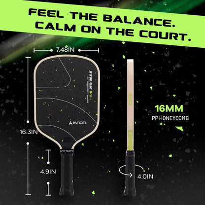 IANONI STRAK V1-C Pickleball Paddle – Yellow