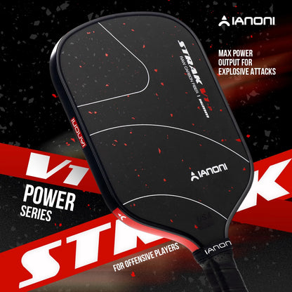 IANONI STRAK V1-P Pickleball Paddle – Red