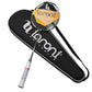 Premium Quality Carbon Fiber Badminton Set of 2 |Includes 2 Carbon Fiber Rackets,2 Overgrip,1 Carrying Bag