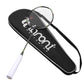 Premium Quality Carbon Fiber Badminton Set of 2 |Includes 2 Carbon Fiber Rackets,2 Overgrip,1 Carrying Bag