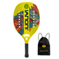 ianoni Beach Tennis Racket,Carbon Fiber Grit Face with EVA Memory Foam Core Beach Tennis Racket