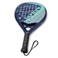 ianoni Paddle Tennis Racket Carbon Fiber Surface with EVA Memory Flex Foam Core POP Padle Racquts