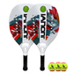 IANONI Beach Tennis Paddle Beach Tennis Racket Set Carbon Fiber with EVA Memory Foam Core Tennis Padel